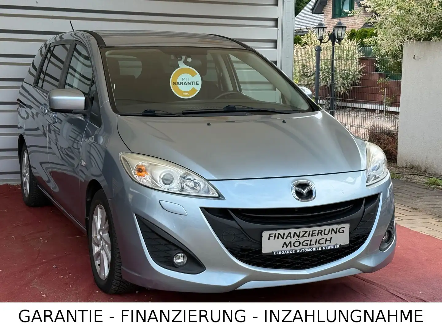 Mazda 5 Center-Line/Garantie/Scheckheft/7Sitze/WENIG KM Bleu - 1