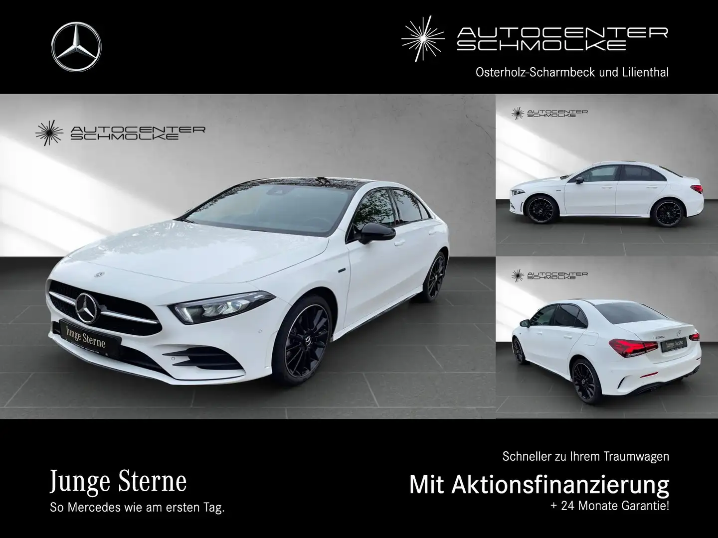 Mercedes-Benz A 250 A 250 e AMG Lim. LED*AMBIENTE*PANORAMA*NIGHT-P* Weiß - 1