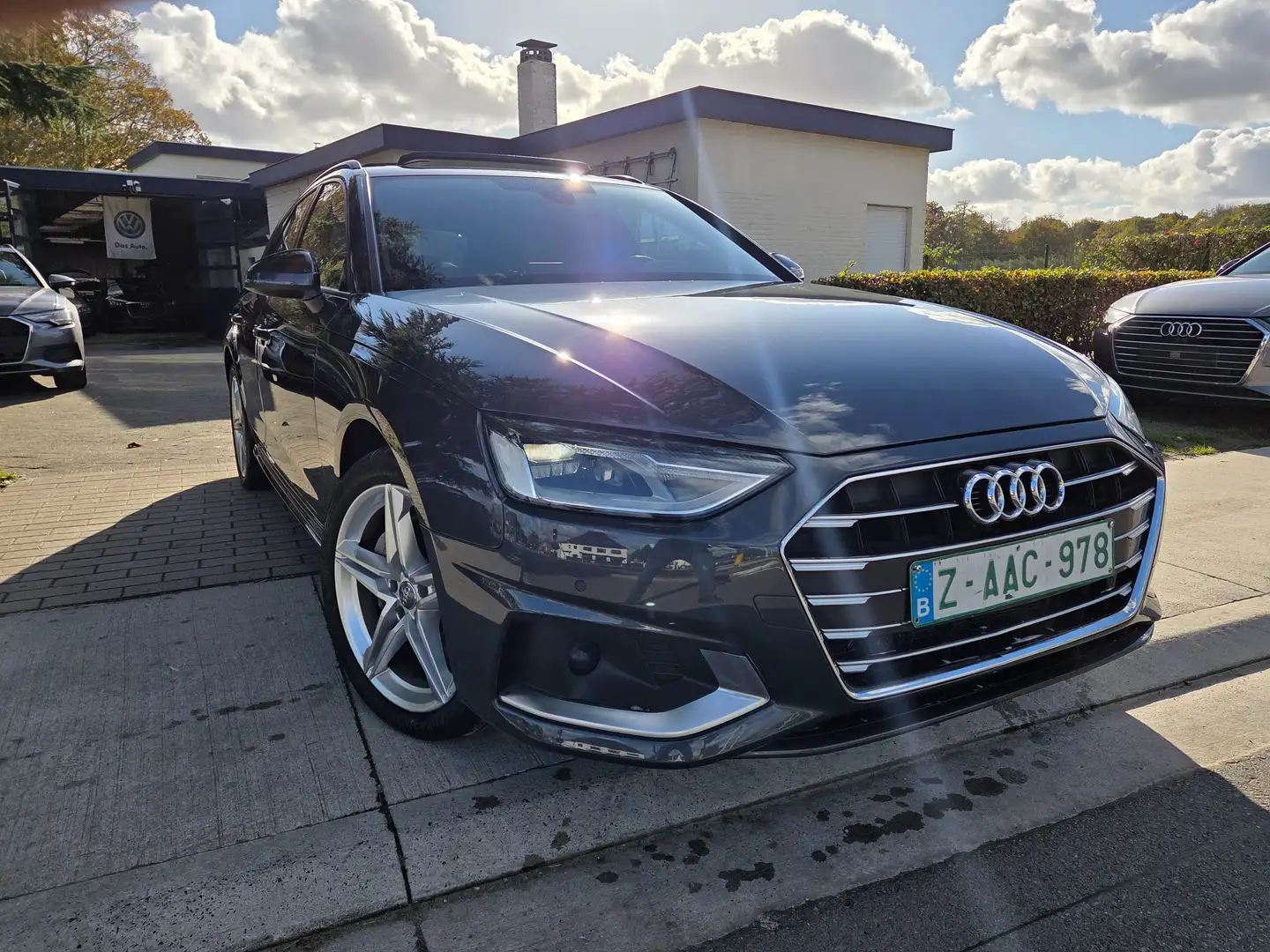 Audi A4 A4 Avant 40 TDI S tronic S line Gris - 2