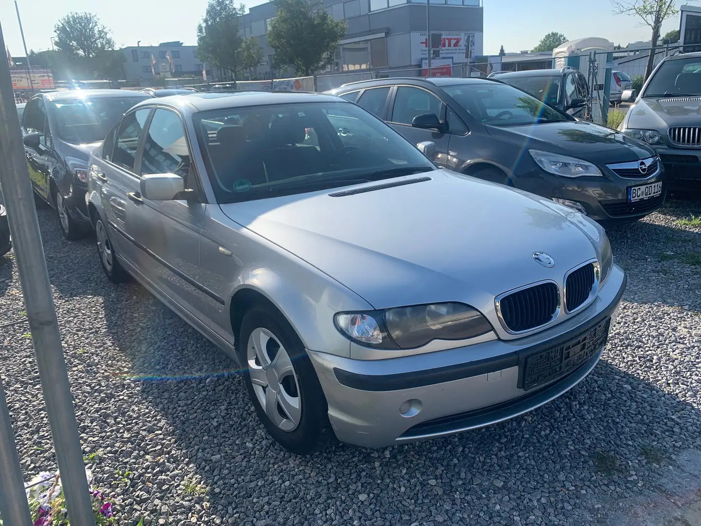 BMW 318 318i. Klima. Schiebedach. Einparkhilfe Silber - 2