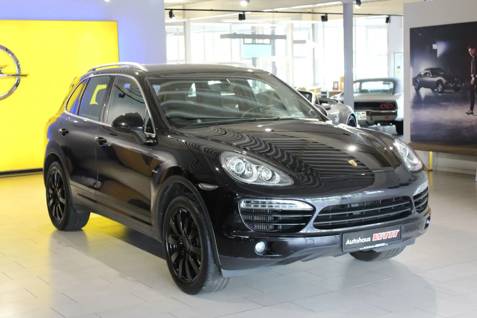 Porsche Cayenne Diesel ~Leder~Navi~Kam~Bi-Xen~AHK~ Schwarz - 1