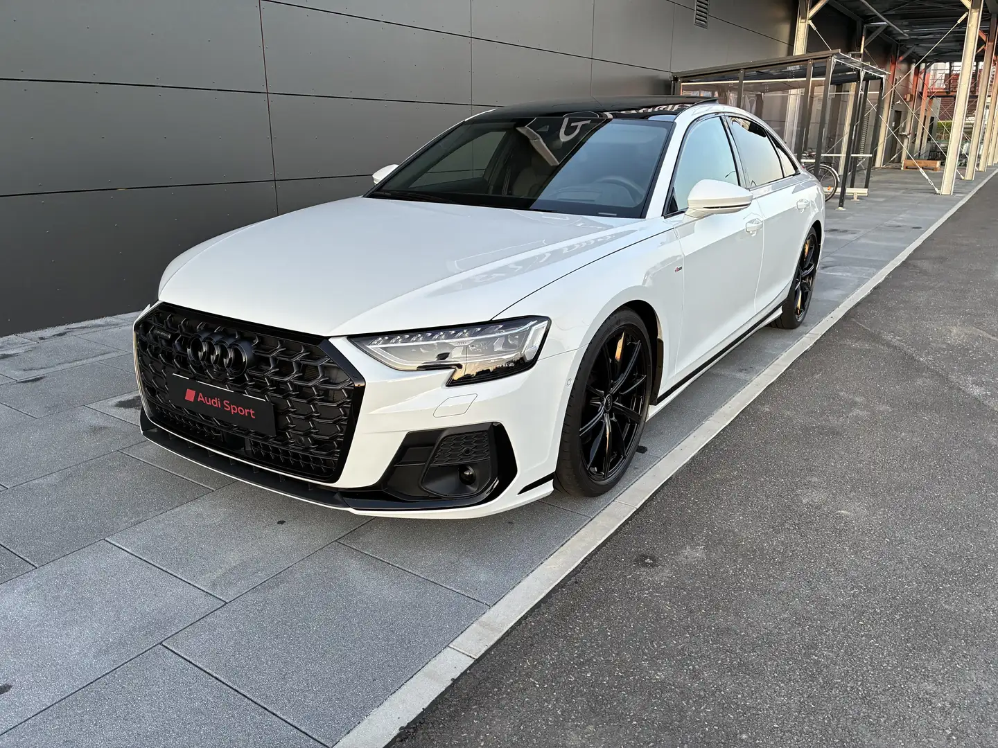Audi A8 50 TDI Qu Digital HD Matrix B&O HUD Pano 150t€ Alb - 2