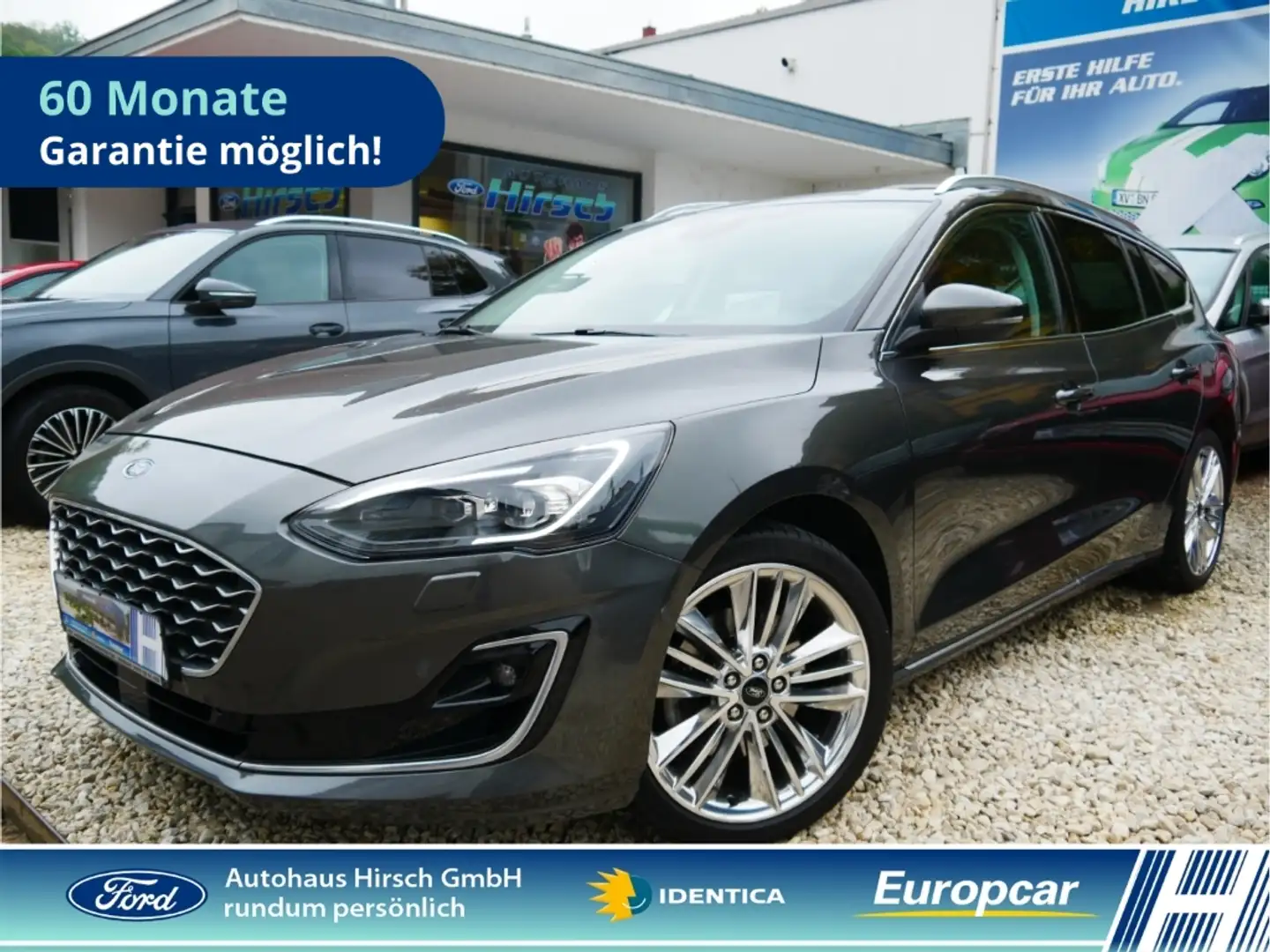 Ford Focus Turnier Vignale 1.5EcoBoost HUD Navi Leder LED Kur Grau - 1
