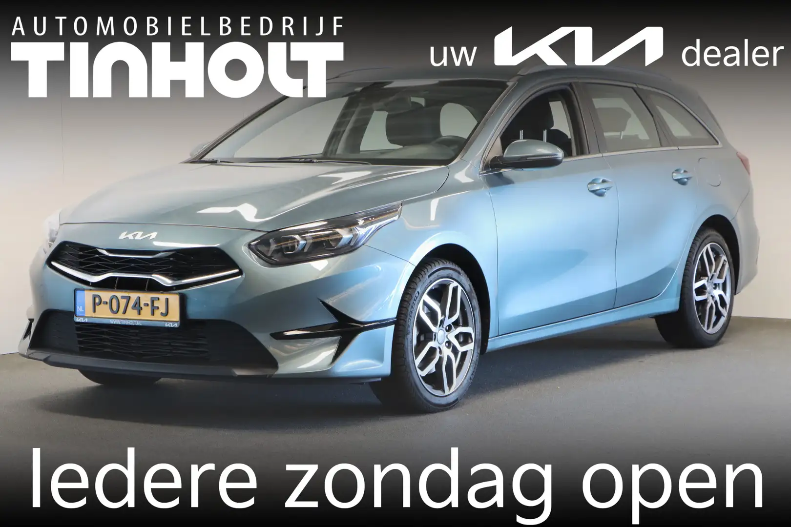 Kia Ceed SW / cee'd SW Sportswagon 1.5 T-GDi DynamicLine Afneembare trekh Grijs - 1
