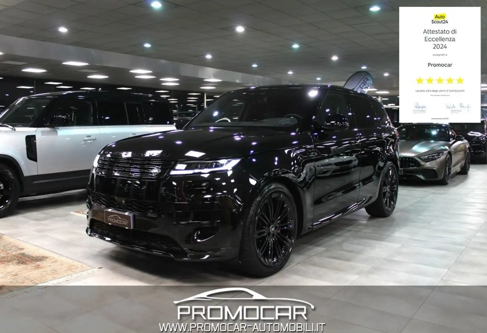 Land Rover Range Rover Sport 3.0D l6 249 CV DYNAMIC HSE *CERCHI 23*UNIPROP*FULL Noir - 1