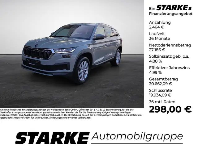 Skoda Kodiaq 2.0 TDI DSG Style LED Navi AHK Kamera ACC