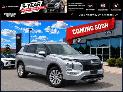 Silver 2026 Mitsubishi Outlander Hybrid Plug-in SUV / Crossover All-Wheel Drive Automatic