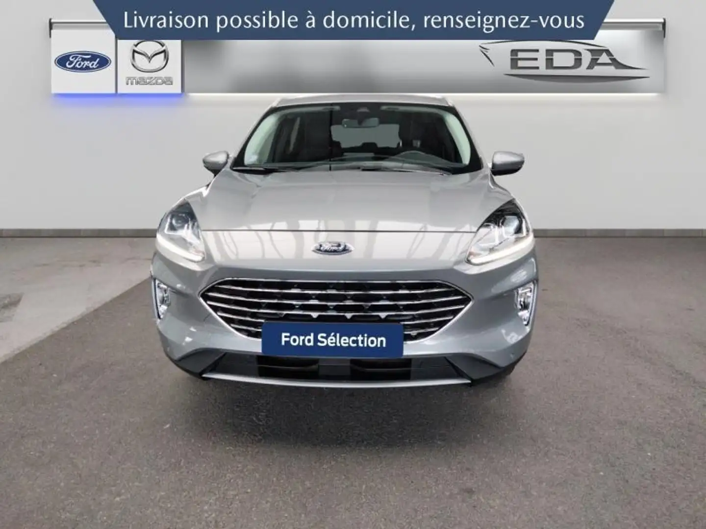 Ford Kuga 2.5 Duratec 190ch FHEV E85 Titanium BVA Gris - 2