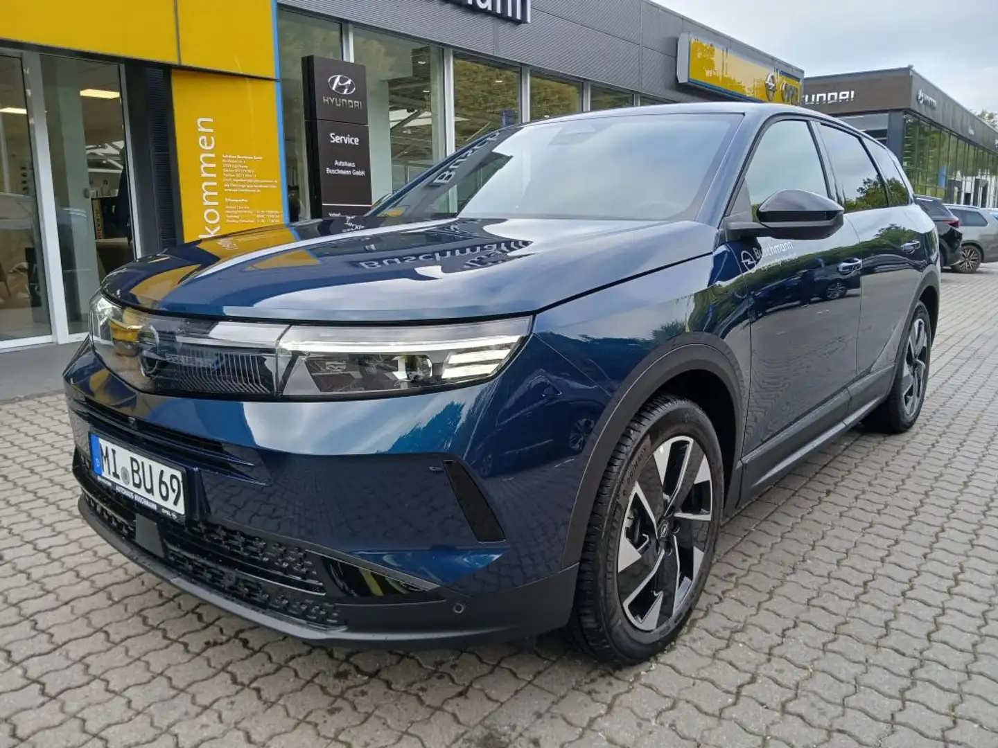 Opel Grandland GS 48V Hybrid +AHK+TECH-+KOMFORTPAKET+ Blau - 1