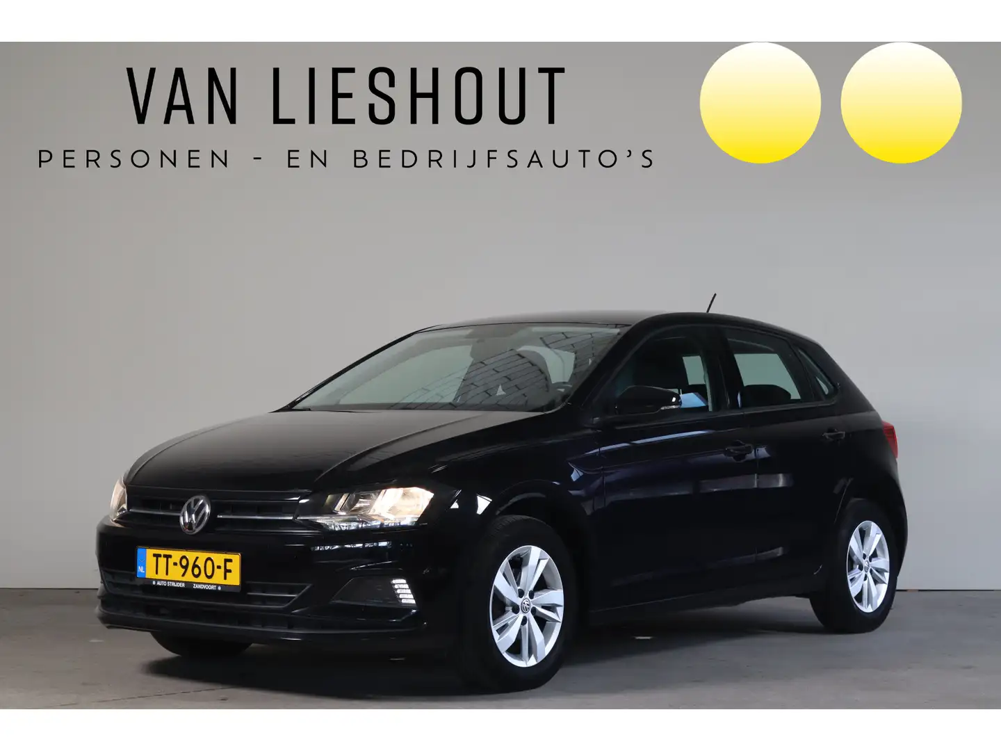 Volkswagen Polo 1.0 TSI Comfortline Business Adap Cruise I Apple I Noir - 1