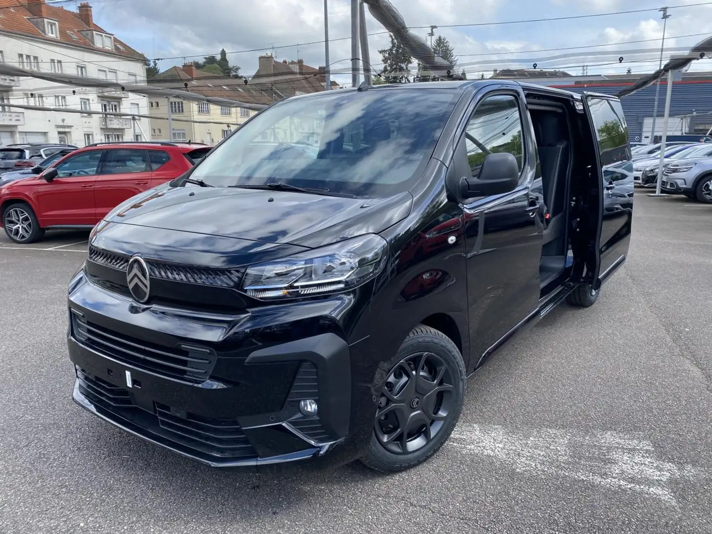 Citroen Jumpy III CABINE APPROFONDIE XL BLUEHDI 180 EAT8 6PL pac Negro - 1