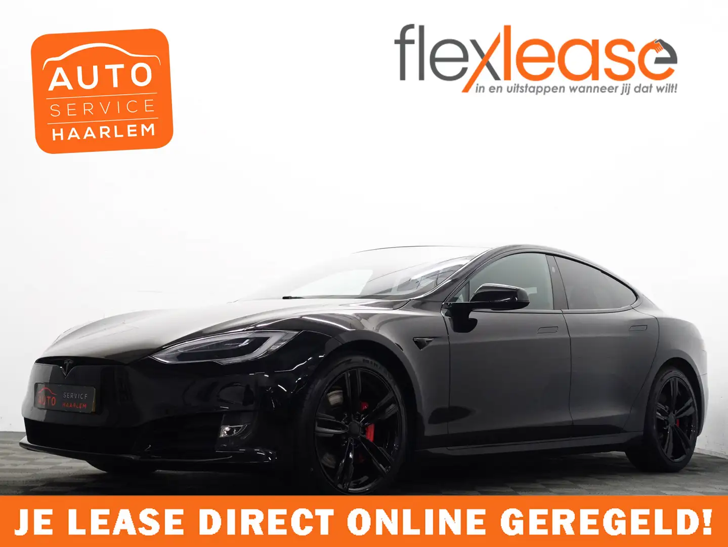 Tesla Model S Hatchback in Zwart gebruikt in HAARLEM voor € 54.329,-
