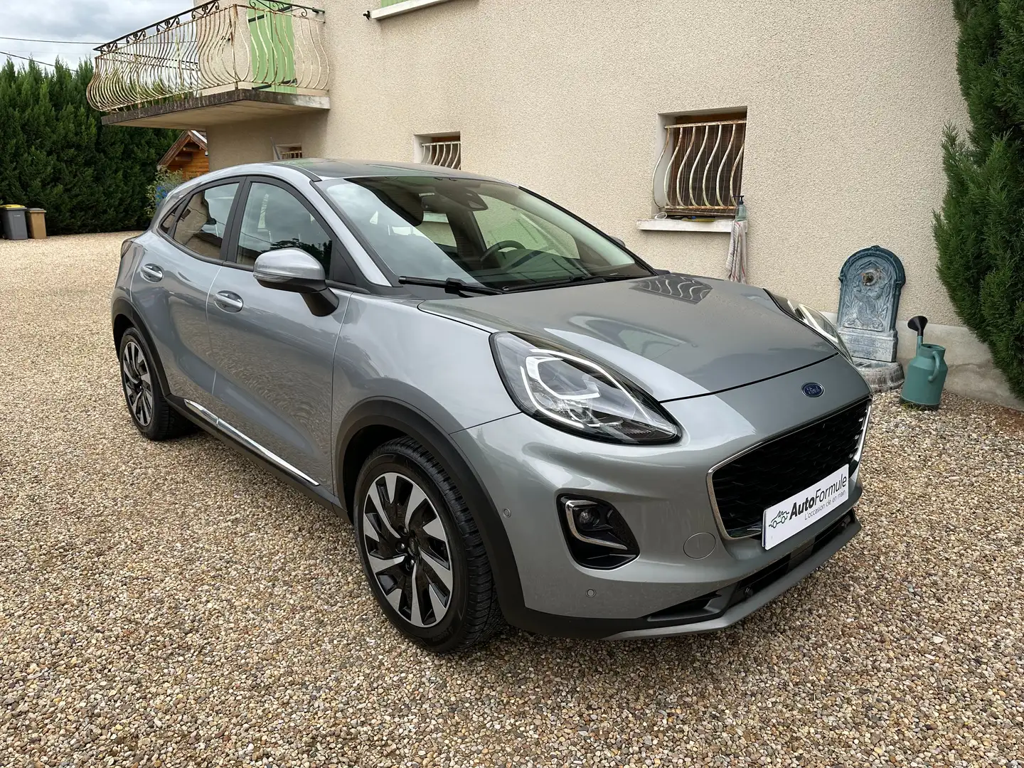 Ford Puma 1.0 Flexifuel 125ch mHEV 125ch Titanium Business Gris - 1