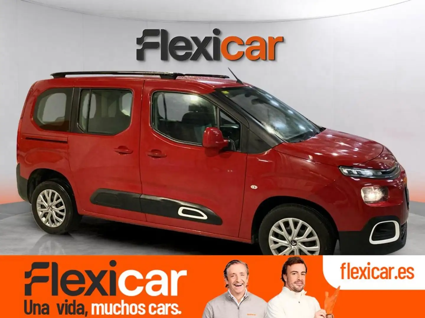 Citroen Berlingo Talla M BlueHDi 100 S&S FEEL Rojo - 1