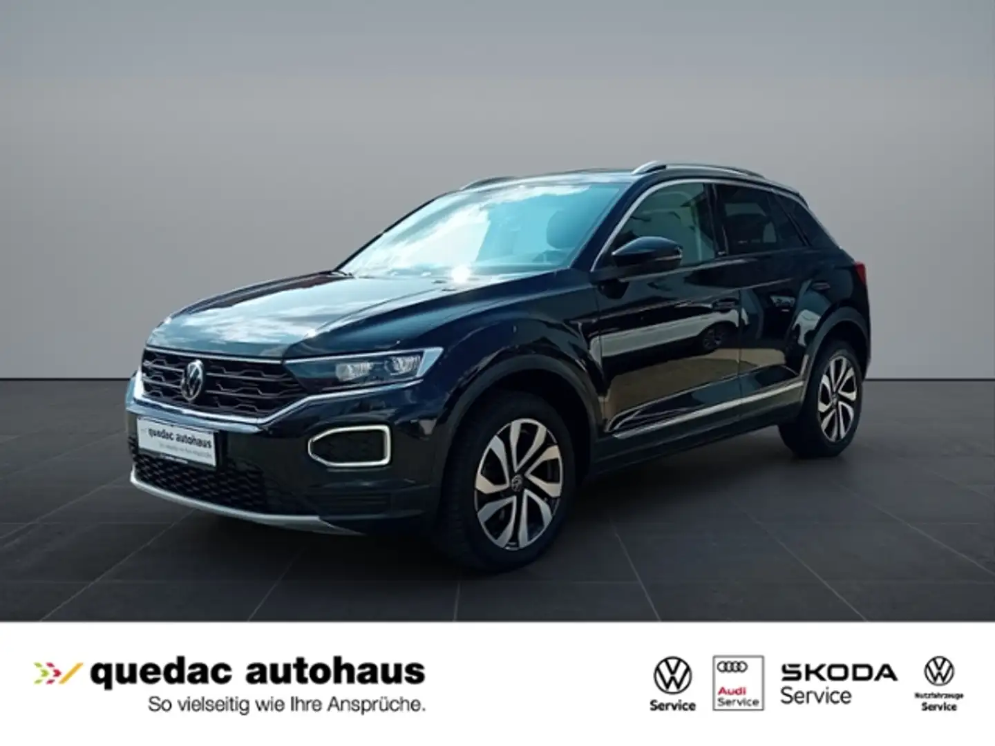Volkswagen T-Roc 1.5 TSI Active NAVI SHZ LED Noir - 1