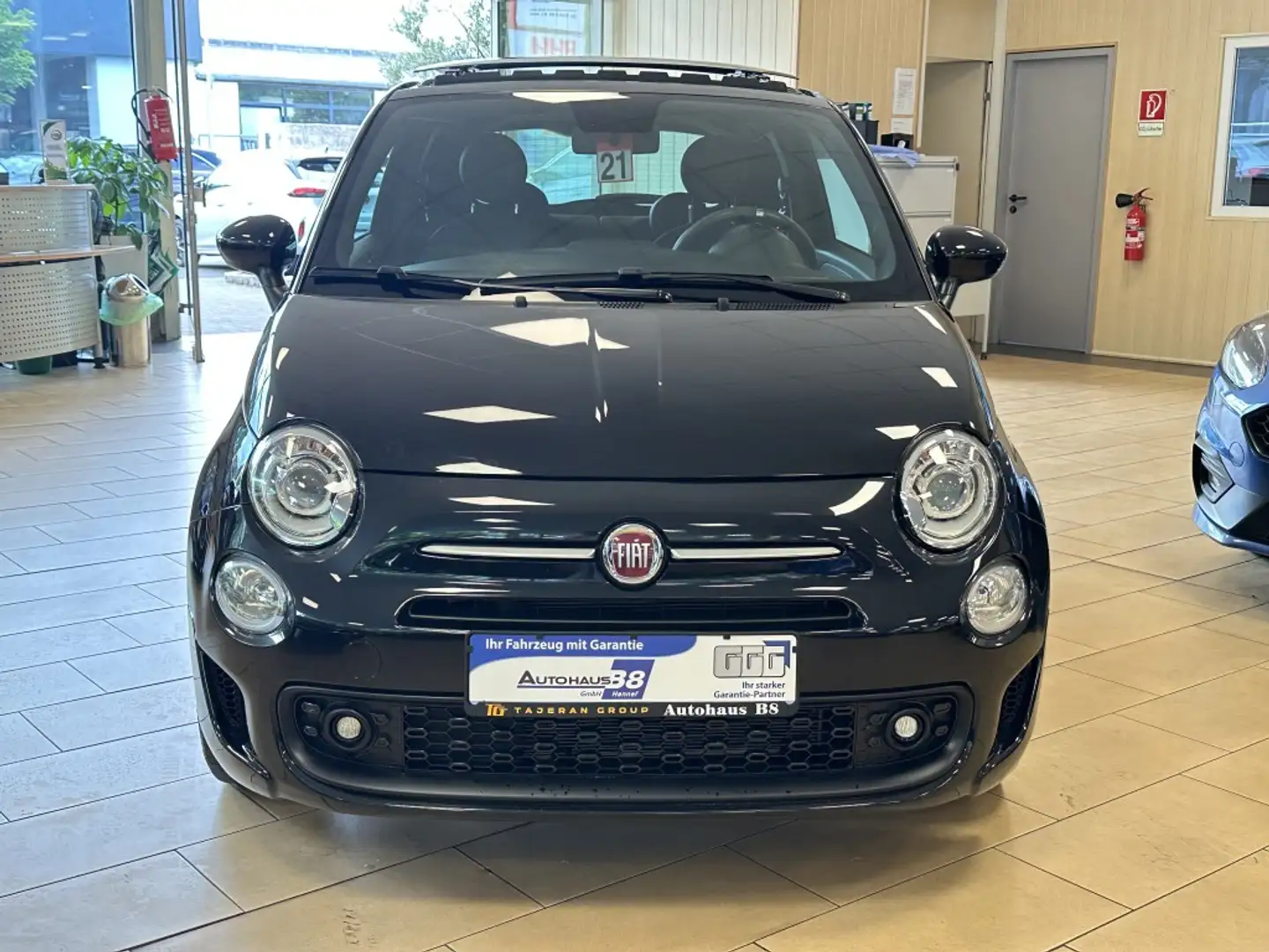 Fiat 500 Google-Edition*Panorama*digt.Cockpit*Navi Schwarz - 2