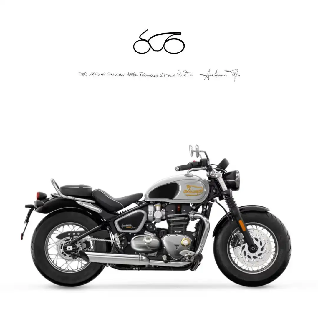 Triumph BONNEVILLE SPEED MASTER ICON KM0 Argento - 1