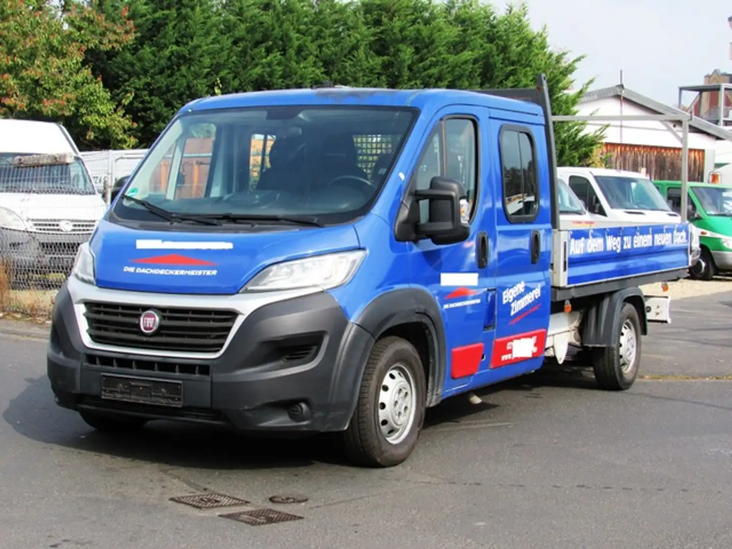 Fiat Ducato DoKa MAXI,AHK Klima Tempomat 7Sitze,1.HD Bleu - 1