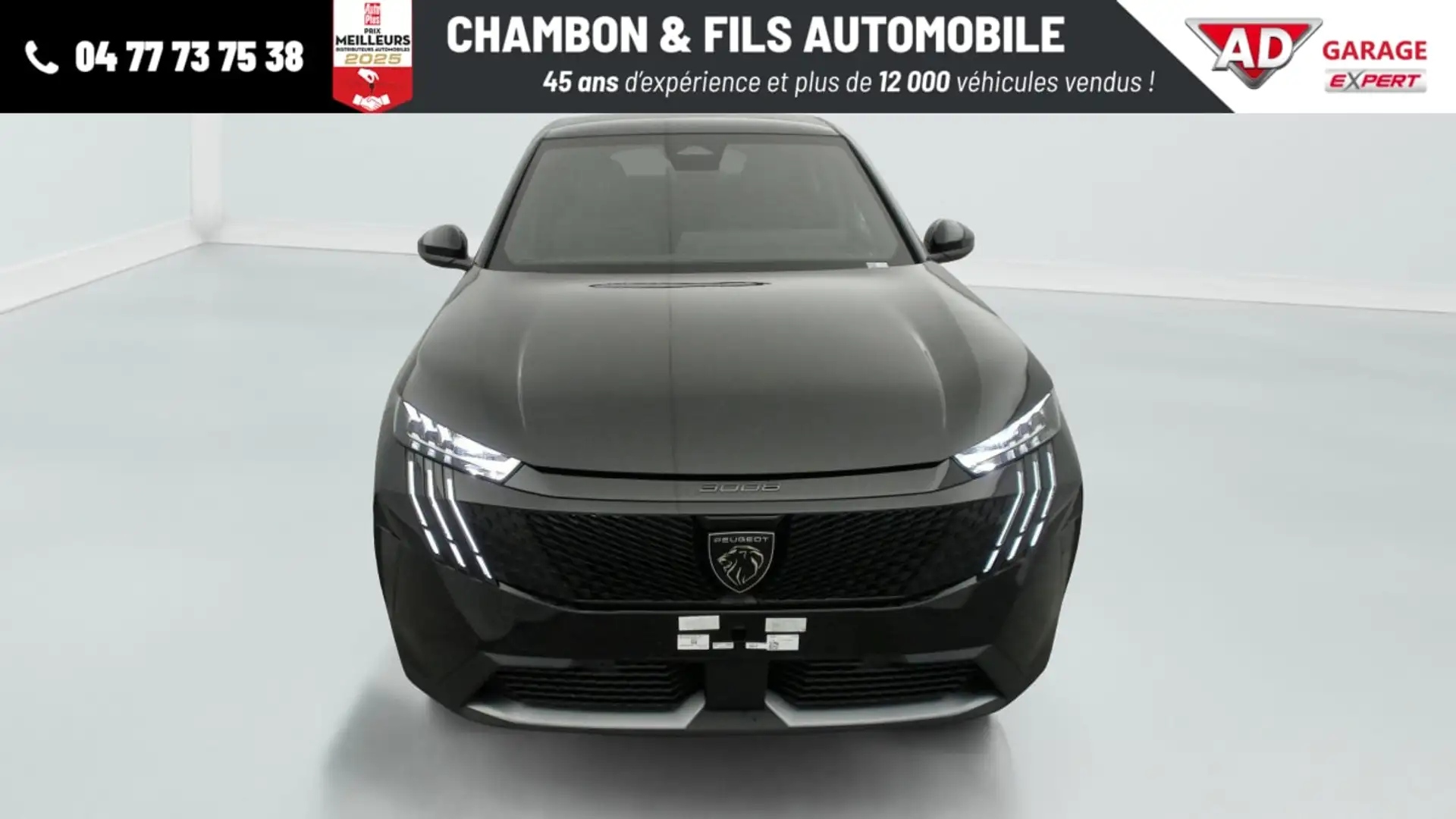 Peugeot 3008 Hybrid 145 e-DCS6 GT Gris - 2