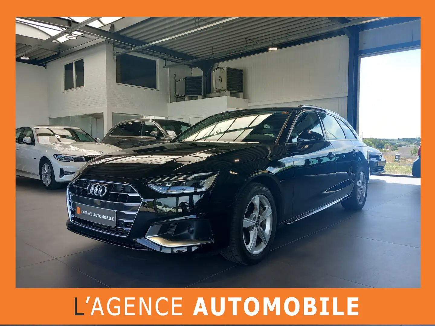 Audi A4 Avant 40 TFSI Advanced S tronic - Garantie 12M Zwart - 1