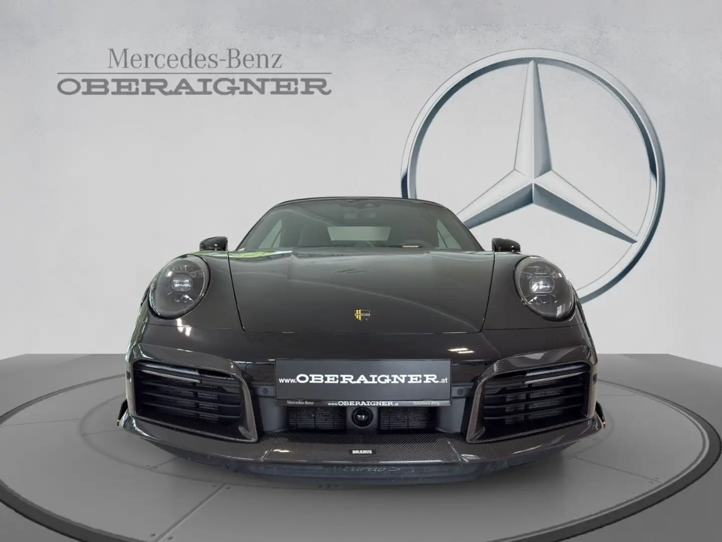 Porsche 911 Turbo S Cabrio BRABUS AUT Klima Schwarz - 2