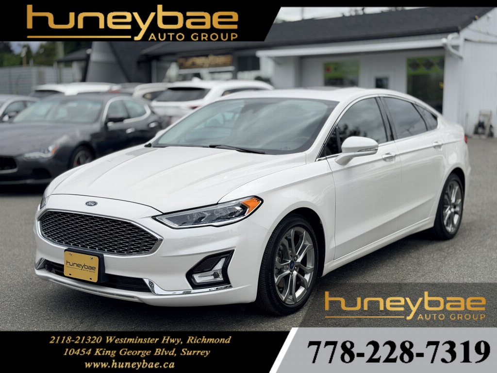 2020 Ford Fusion Hybrid Titanium | Heated & Ventilated Front Seats