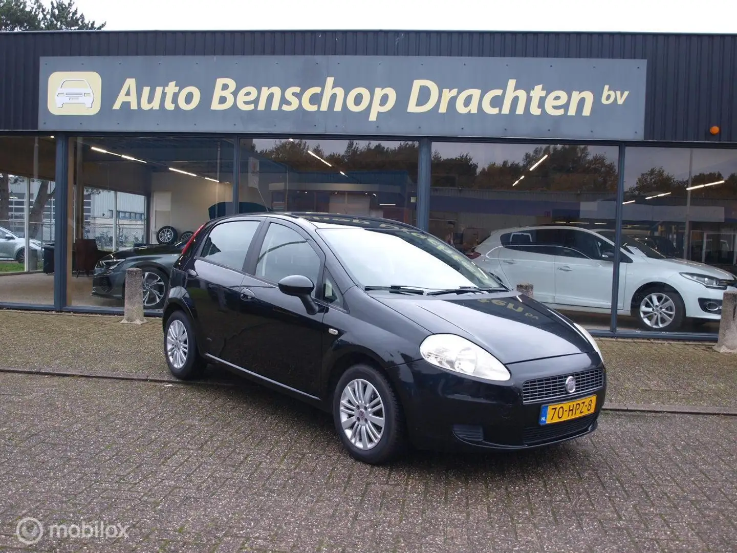 Fiat Punto 4 Cyl 1.2 5 Deurs Koude Airco Velgen Centr.vergr. Schwarz - 1