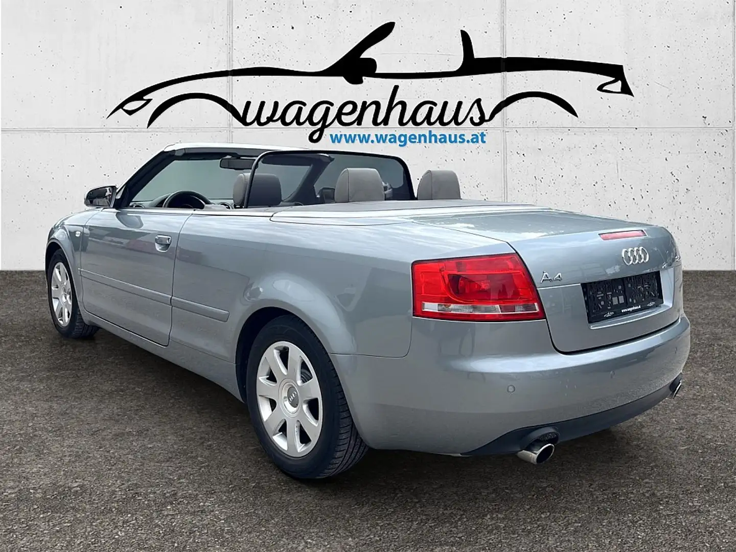 Audi A4 Cabriolet 2,0 TFSI 1 Besitz, Leder, Lautprecher... Silber - 2