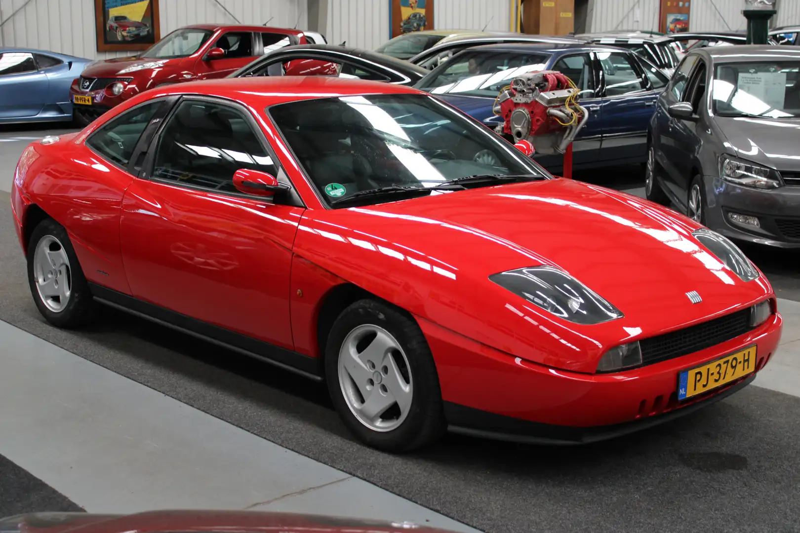 Fiat Coupe 2.0-16V Airco, Stuurbekrachtiging Červená - 2