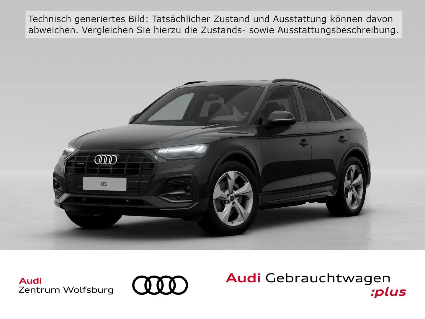 Audi Q5 45 TFSI quattro S tronic advanced B Schwarz - 1