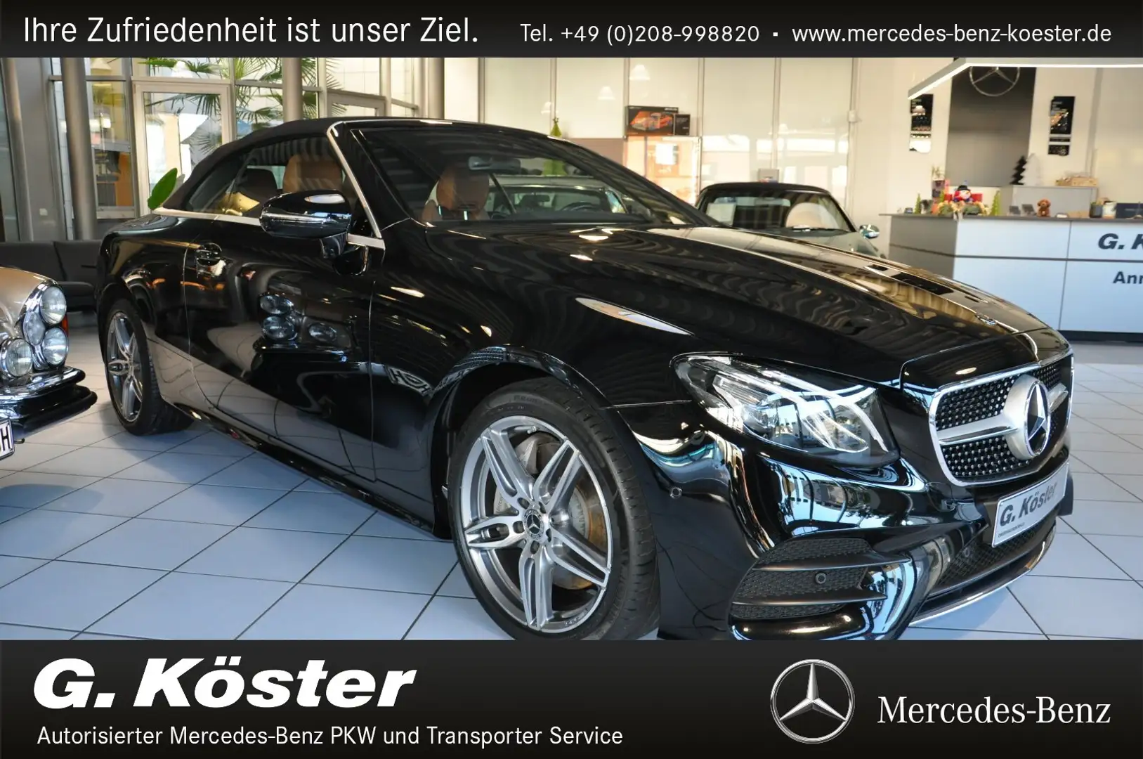 Mercedes-Benz E 450 E 450 AMG Line 4Matic (EURO 6d-TEMP) COMAND APS Noir - 1