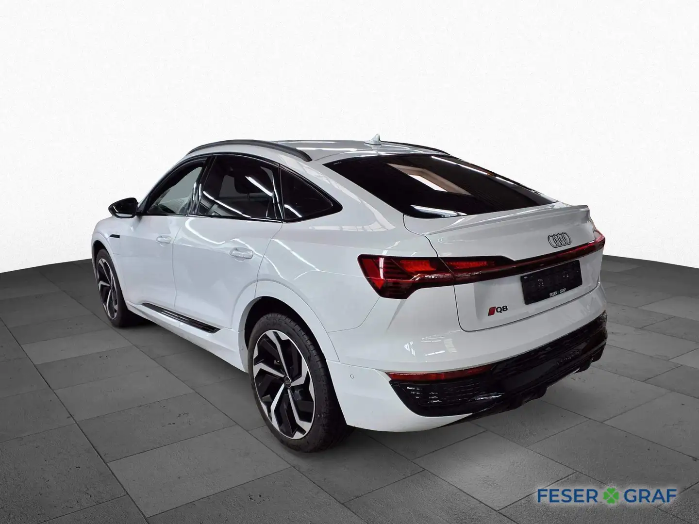 Audi Q8 S line 55 e-tron qua PANO+ACC+MATRIX Weiß - 2