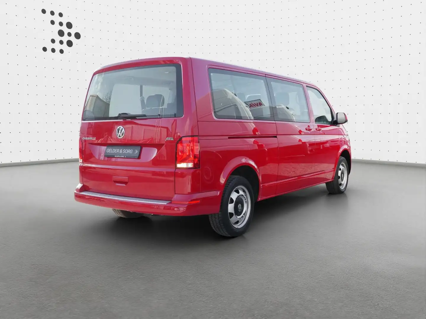 Volkswagen T6.1 Caravelle Comfortline ABTe LR 8Sitze*DAB+ Rojo - 2