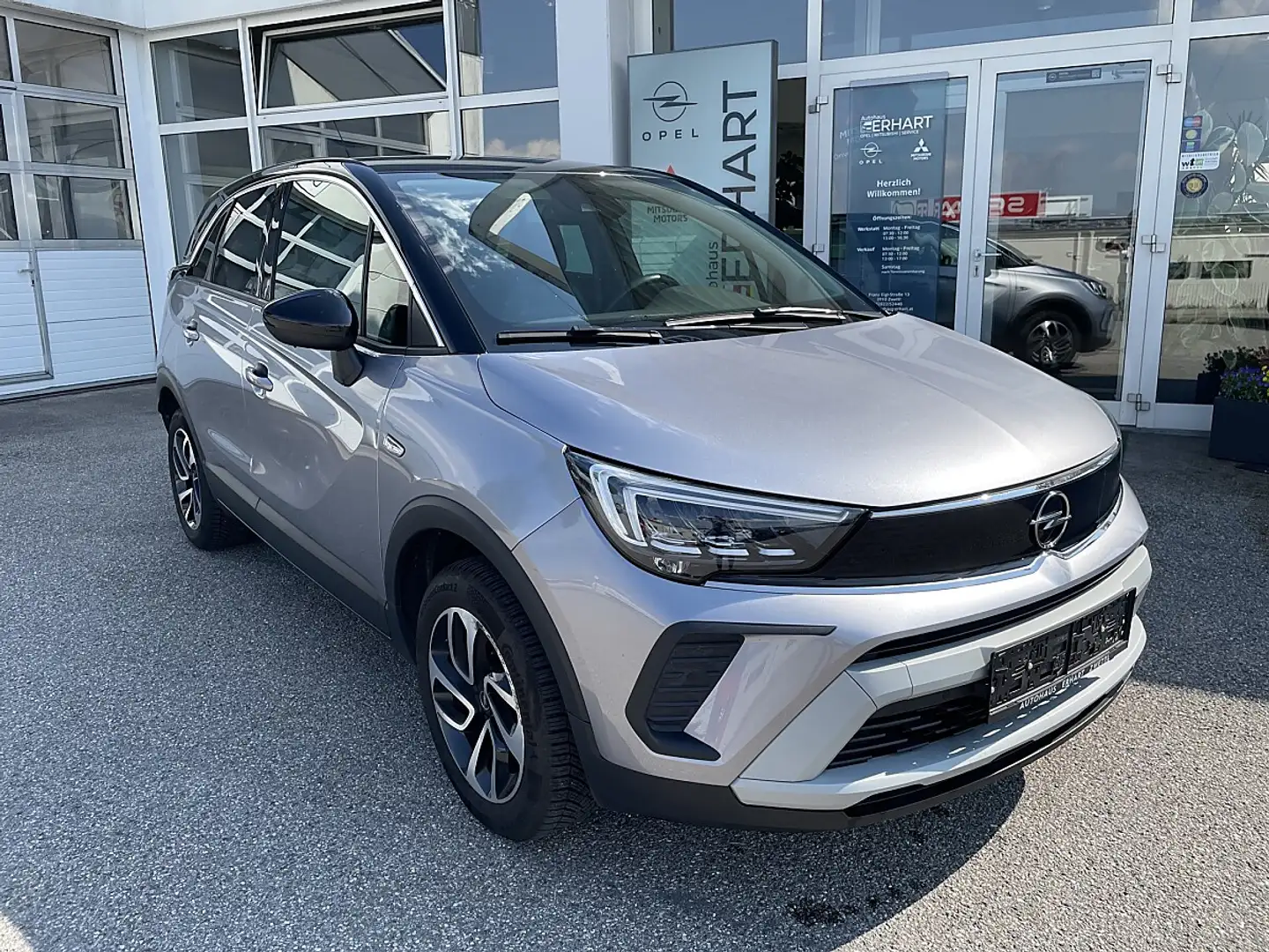 Opel Crossland 1,2 Turbo Elegance Silber - 2