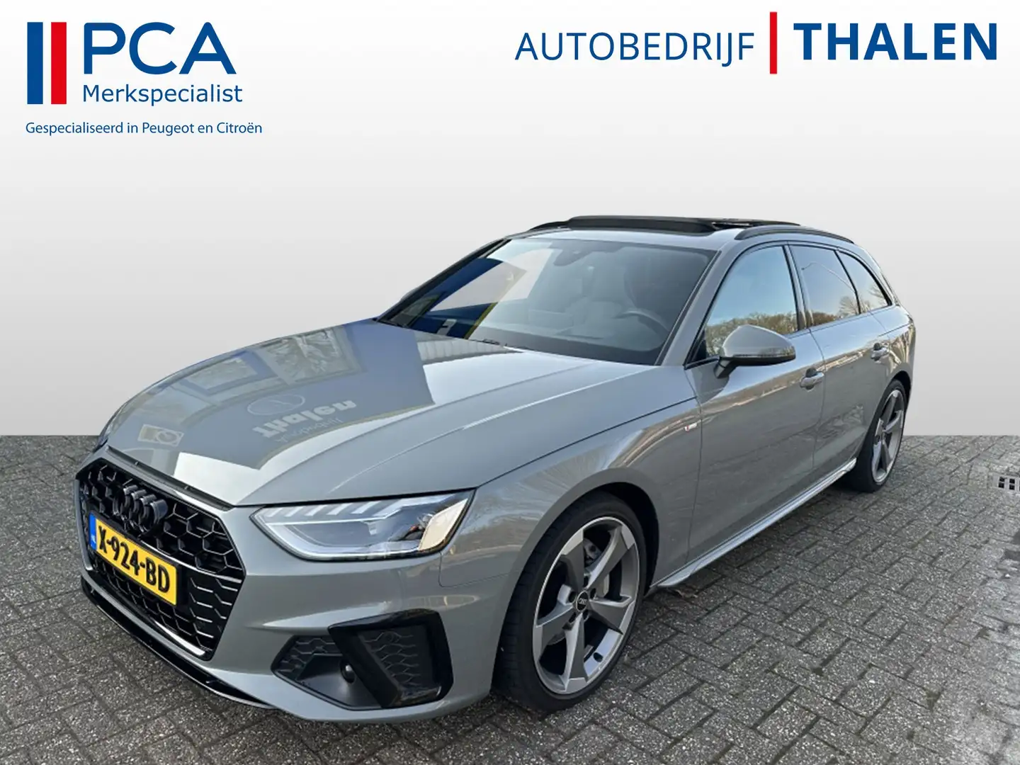 Audi A4 Avant 40 TFSI S edition Grijs - 1