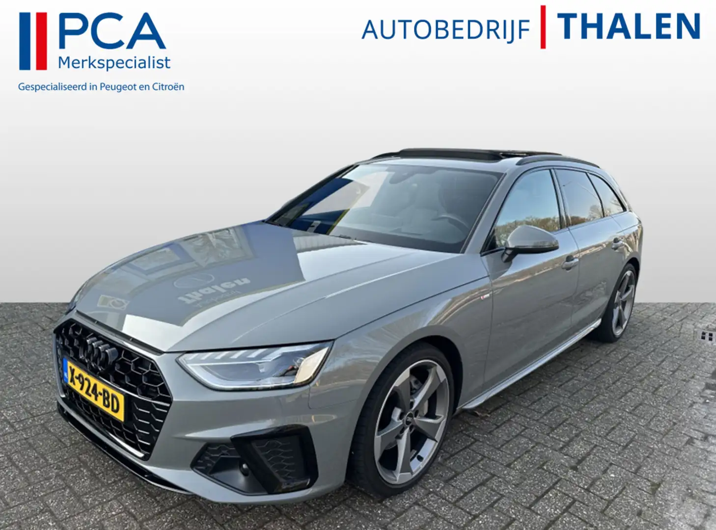 Audi A4 Avant 40 TFSI S edition Grijs - 1