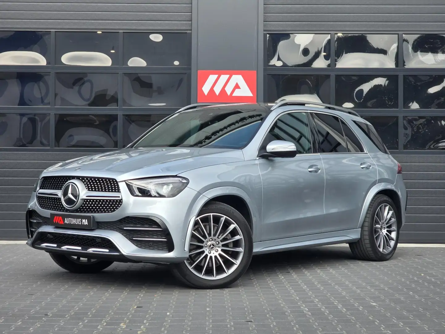 Mercedes-Benz GLE 450 4MATIC Premium Plus 7p Burmeister/Panoramadak/360° Grijs - 1