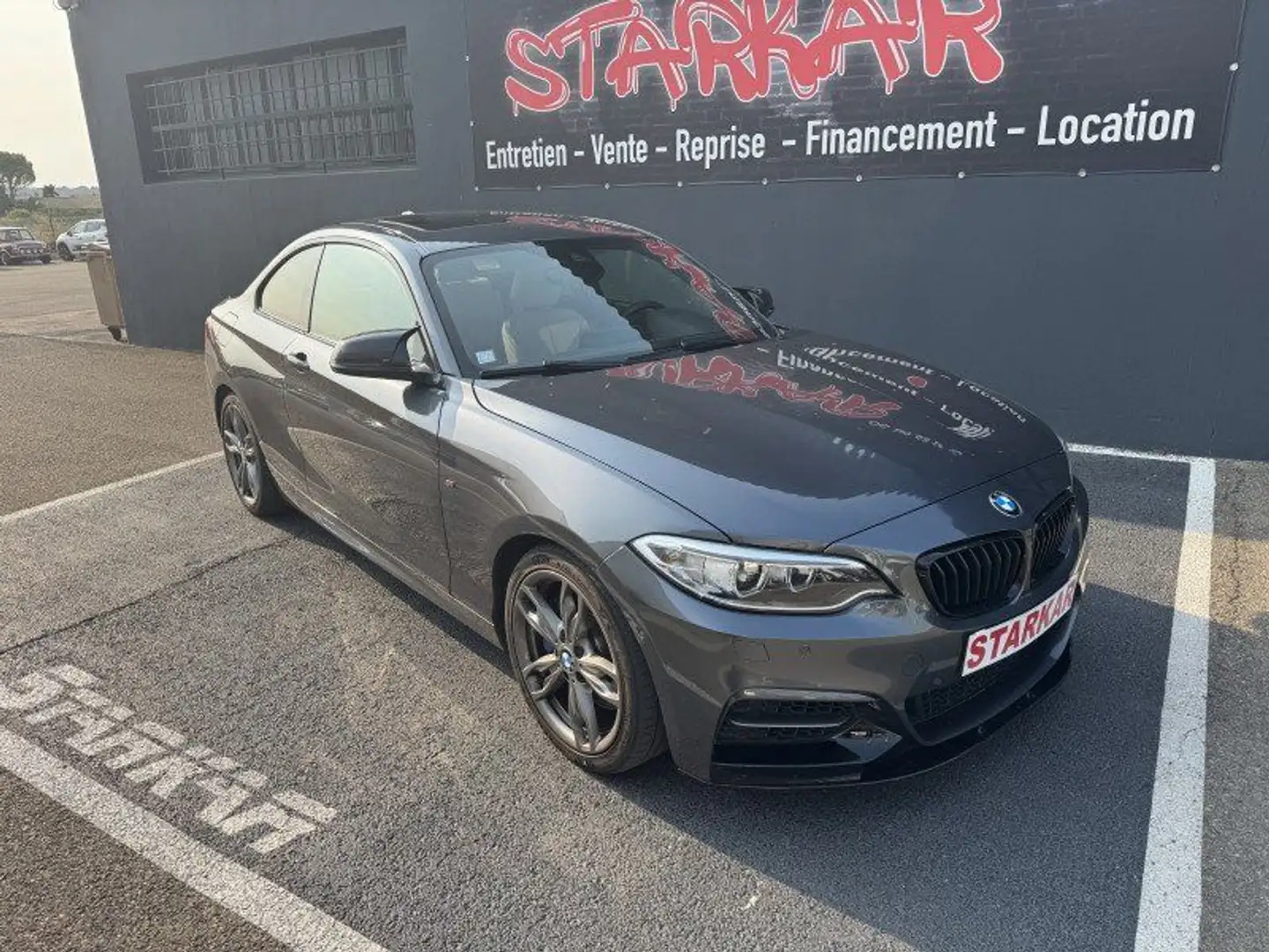 BMW 240 SERIE COUPE (F22) M240IA XDRIVE 340CH Grau - 2