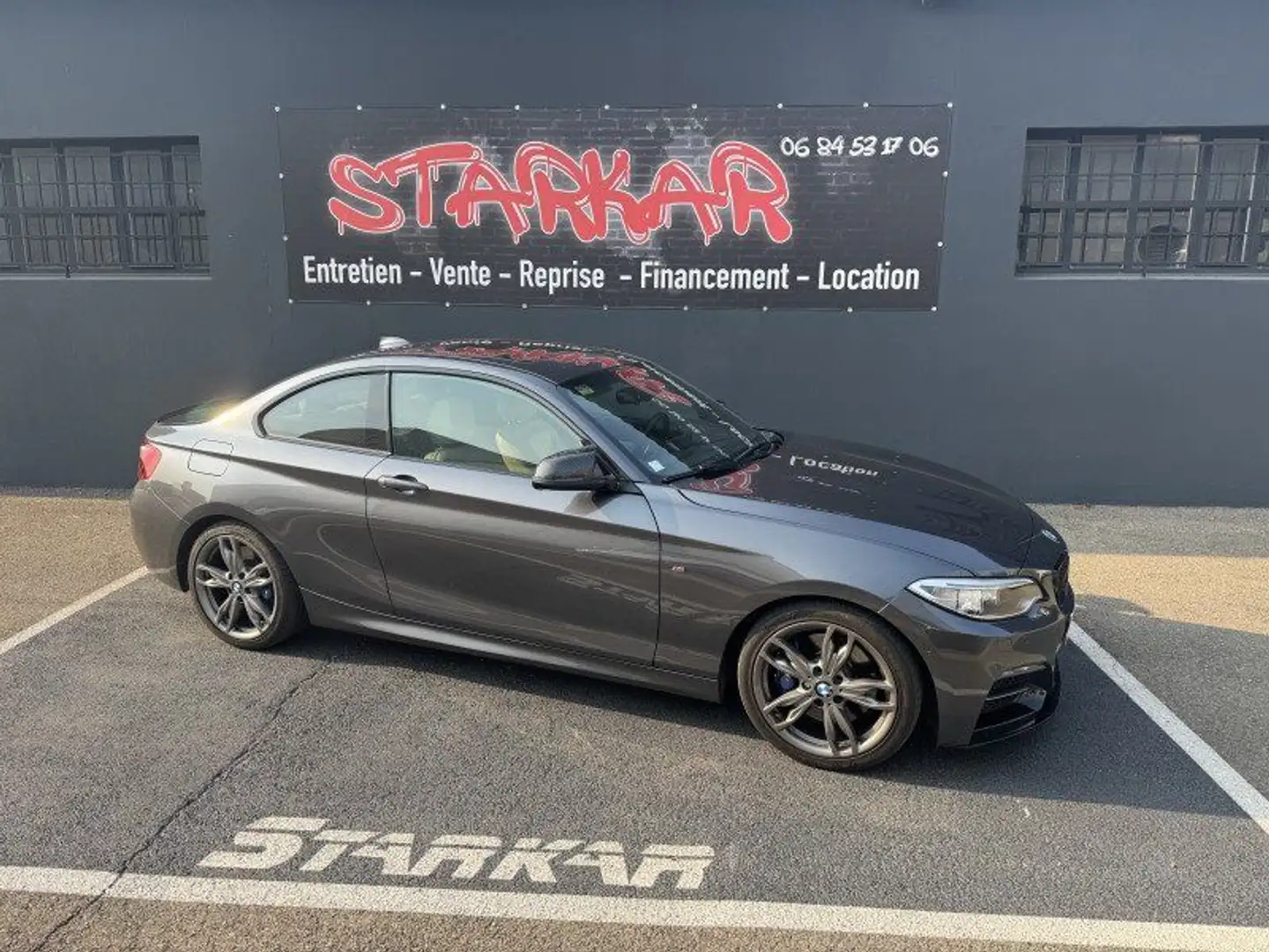 BMW 240 SERIE COUPE (F22) M240IA XDRIVE 340CH Gris - 1