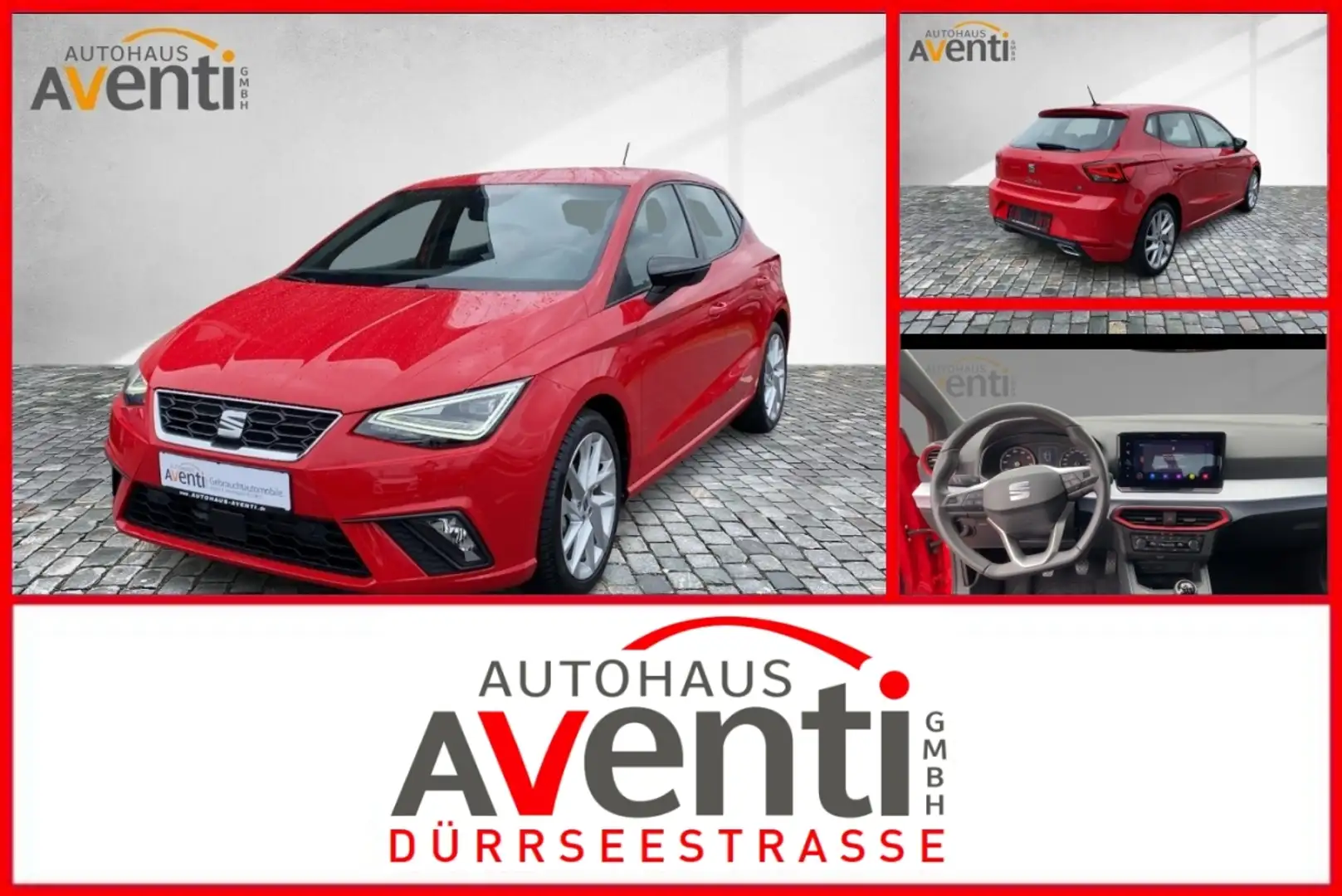 SEAT Ibiza FR Beats *LED*Kamera*Navi*Lane Assist* Rot - 1