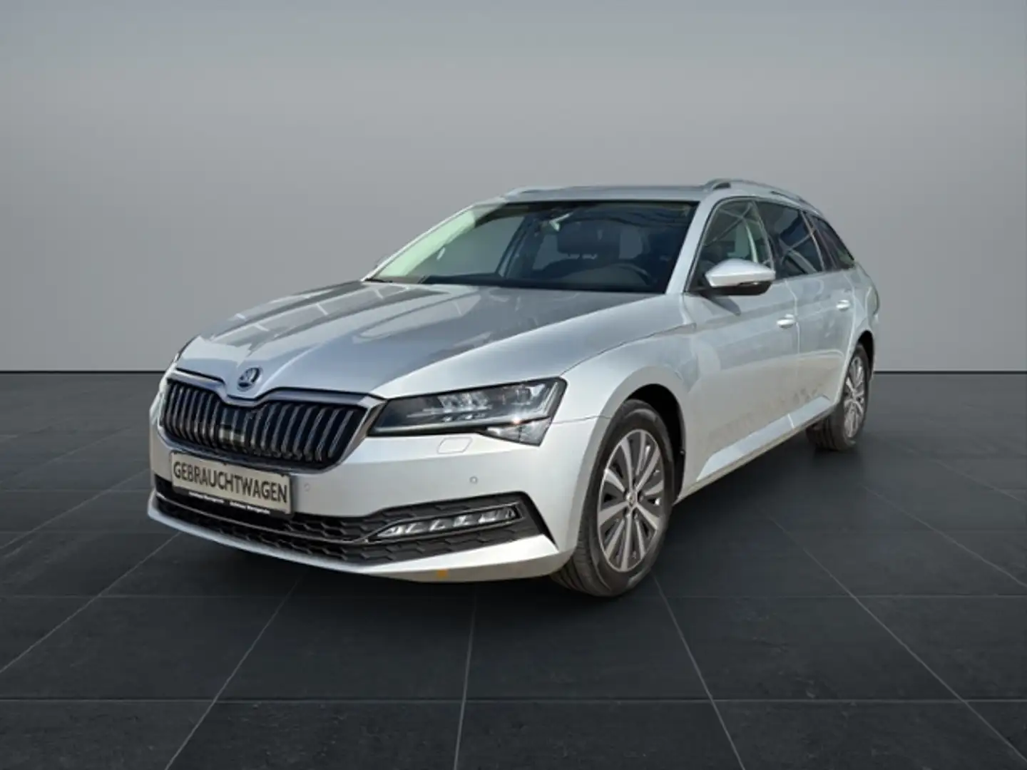 Skoda Superb Combi 2.0TDI Style Matrix/Navi/ACC/Kamera/App Silber - 2