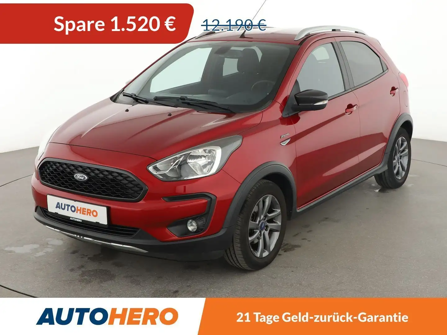 Ford Ka/Ka+ 1.2 Ti-VCT Active*TEMPO*PDC*SHZ*ALU*LIM* Rot - 1