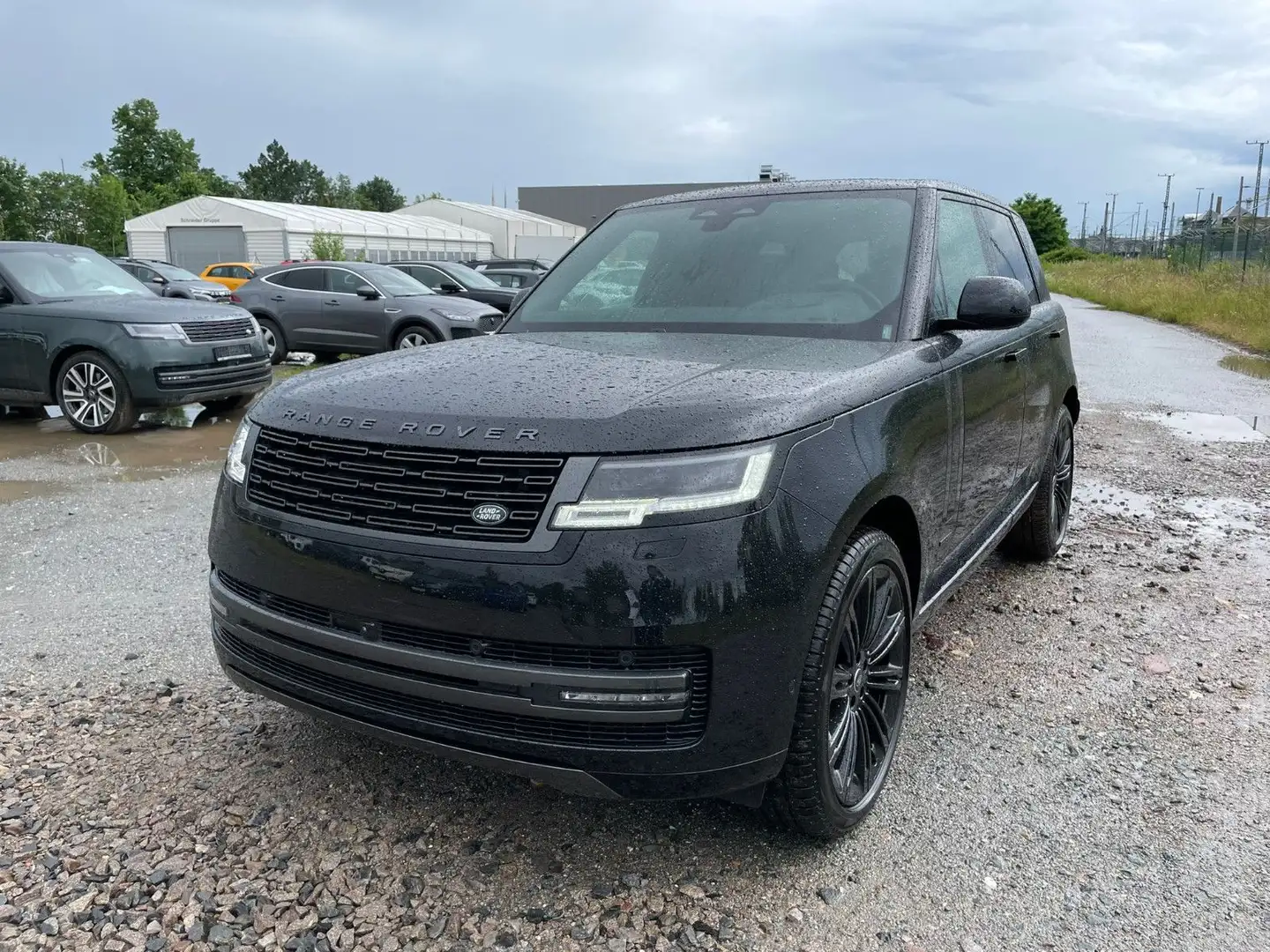 Land Rover Range Rover P530 Autobiography SWB, rot, My25 Schwarz - 1