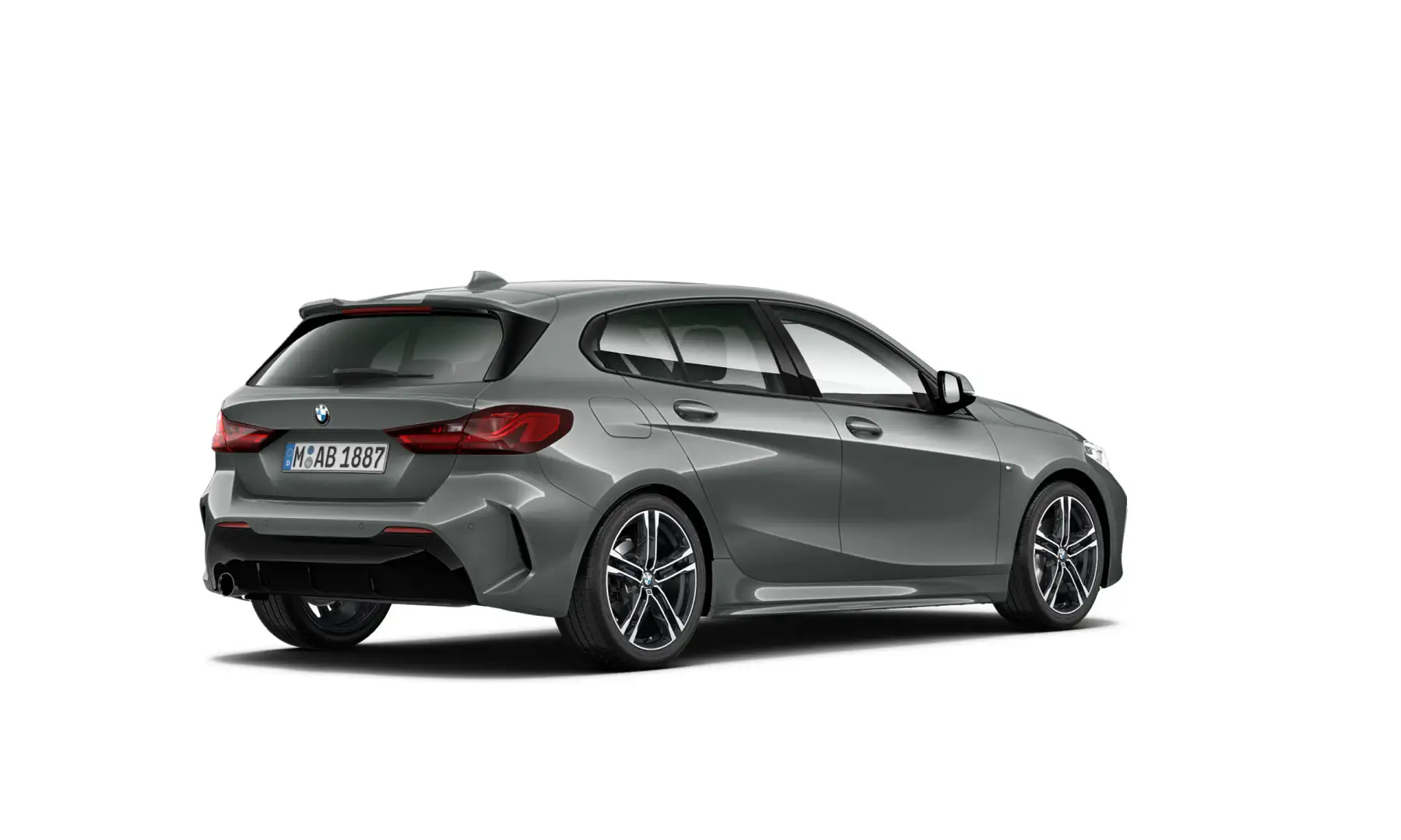 BMW 118 1-serie 118i Model M Sport | Comfort Pack | Premiu Grijs - 2