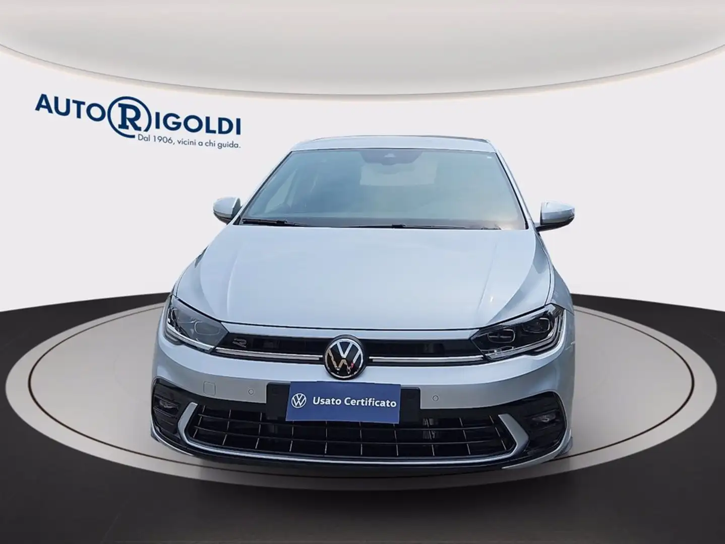 Volkswagen Polo 1.0 tsi r-line 115cv dsg Gri - 2