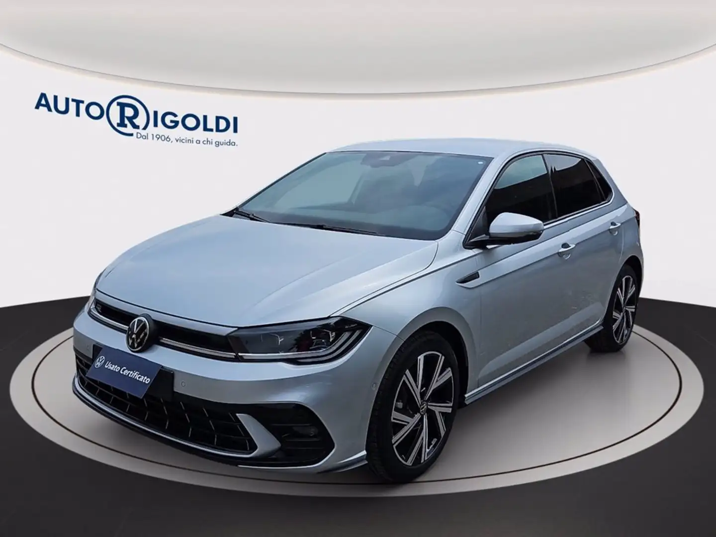 Volkswagen Polo 1.0 tsi r-line 115cv dsg Šedá - 1