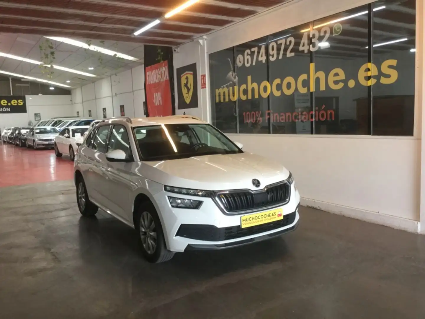 Skoda Kamiq 1.0 TSI Ambition 81kW DSG Weiß - 1