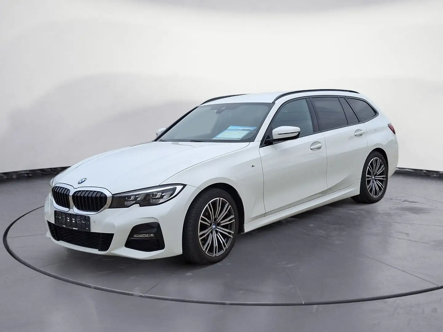 BMW 320 d Touring Automatik Bluetooth Klima DPF Wit - 2