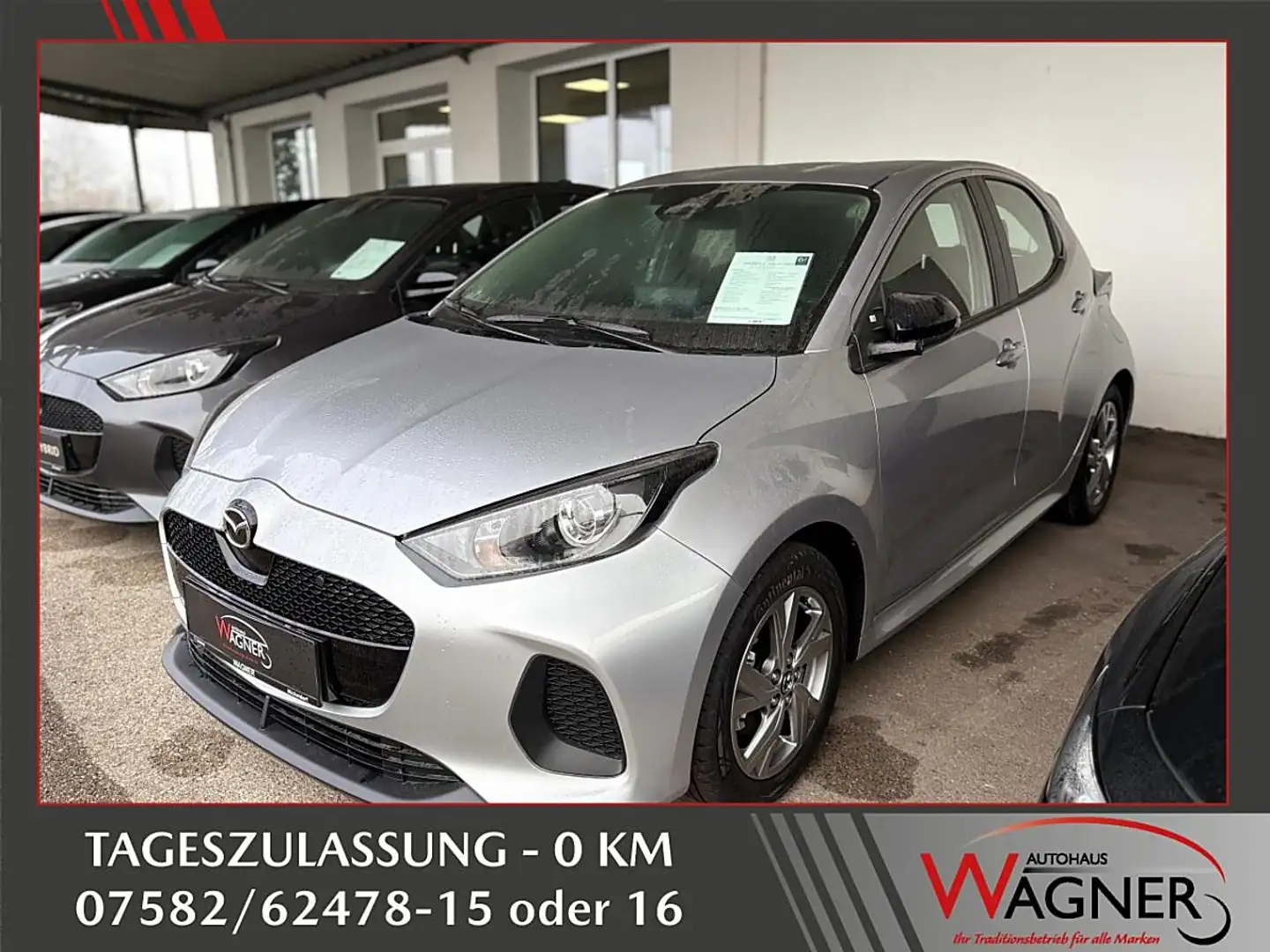 Mazda 2 Mazda2 Hybrid Exclusive Line Aut. Silber - 1