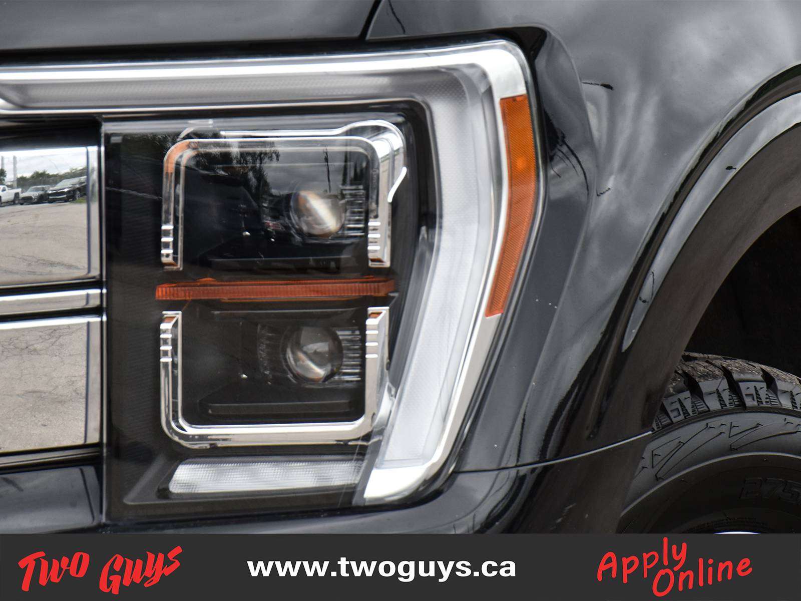 2022 Ford F-150 SuperCrew Lariat 2.7L Crew 4x4 | Lthr | Nav | Chrome Pkg | photo 2